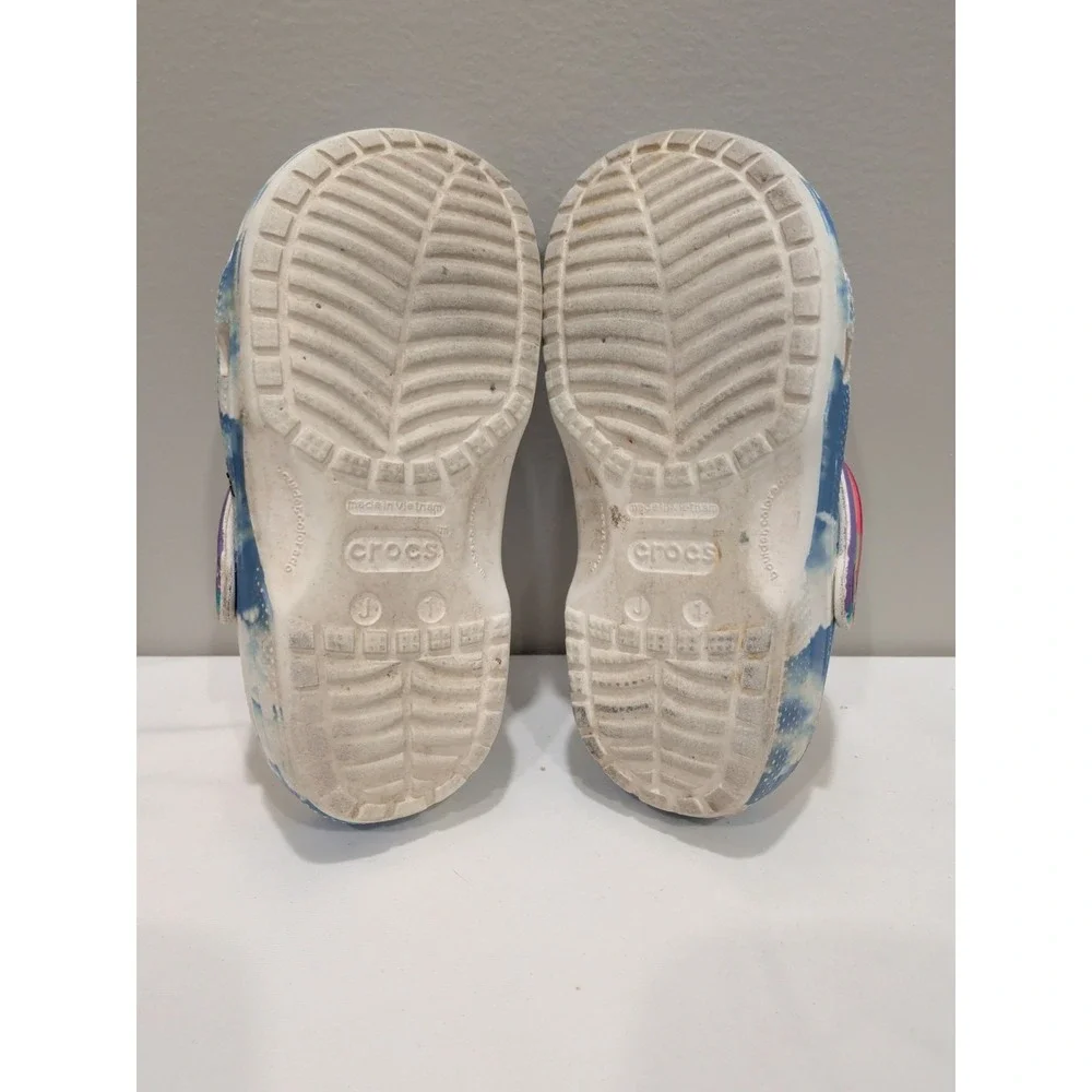 Crocs Kids Simpsons Cayman Graphic Boys Girls Summer Slip On Sandals Clogs Sz 1